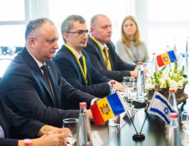 Președintele Republicii Moldova a avut o întrevedere cu Președintele Knessetului