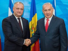 Președintele Moldovei a avut o întrevedere cu prim-ministrul Israelului