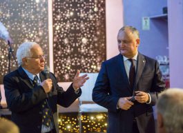 Igor Dodon a avut o întrevedere cu reprezentanții diasporei moldovenești în Statul Israel