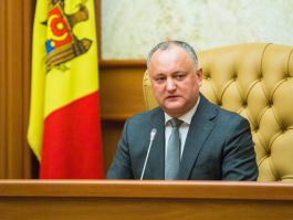 Igor Dodon a avut o întrevedere cu ambasadorii acreditați în Republica Moldova