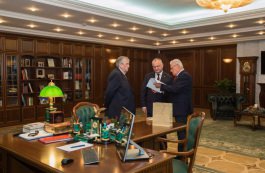 Igor Dodon held a meeting with two ex-presidents of Moldova