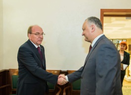 Igor Dodon a avut o întrevedere cu Oleg Vasnețov