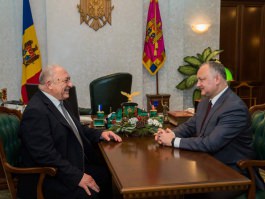 Igor Dodon a avut o întrevedere cu Ivan Zabunov