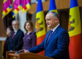 Președintele Republicii Moldova a participat la recepția oferită corpului diplomatic 