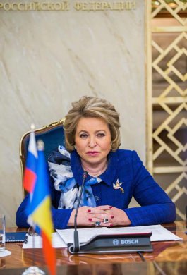 Președintele RM a avut o întrevedere cu Președintele Consiliului Federației, Valentina Matvienko