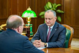 Igor Dodon a avut o întrevedere cu Oleg Vasneţov