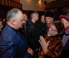 Igor Dodon a vizitat raionul Soroca