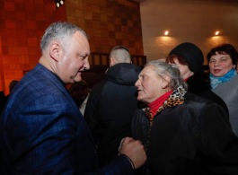 Igor Dodon a vizitat raionul Soroca