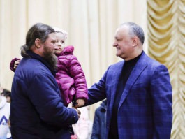 Igor Dodon a vizitat raionul Ocnița