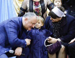 Igor Dodon a vizitat raionul Ocnița