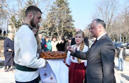 Igor Dodon a vizitat raionul Fălești