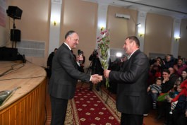 Igor Dodon a vizitat raionul Fălești