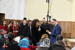 Igor Dodon a vizitat orașul Briceni