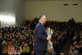 Președintele Igor Dodon a vizitat raionul Edineț