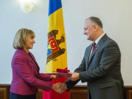 Președintele Igor Dodon a avut o întrevedere cu Dafina Gercheva, rezident-coordonator al ONU în Moldova