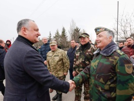 Igor Dodon a dat start acțiunilor consacrate aniversării a 75-a de la eliberarea Moldovei de sub ocupația fascistă