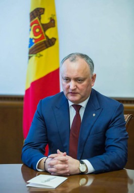 Președintele Republicii Moldova a avut o întrevedere cu Ambasadorul Extraordinar şi Plenipotențiar al Regatului Unit