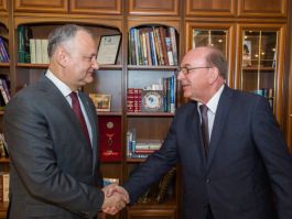 Igor Dodon a avut o întrevedere cu Oleg Vasnețov