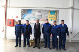 Igor Dodon visited two enterprises in northern Moldova