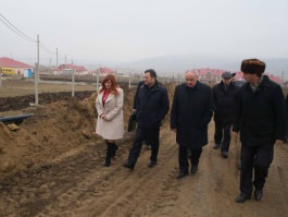 President Nicolae Timofti on visit to flood-hit villages