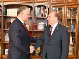 Igor Dodon a avut o întrevedere cu Oleg Vasneţov