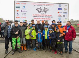 Igor Dodon a participat la deschiderea Campionatului Europei de Motocross printre juniori