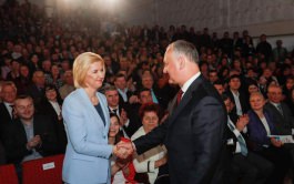 Igor Dodon a apreciat înalt activitatea bașcanului Găgăuziei