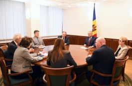 Președintele Republicii Moldova a avut o întrevedere cu Secretarul de Stat al Carolinei de Nord