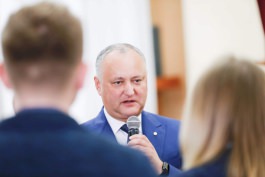 Igor Dodon a avut o întrevedere cu studenții de la Universitatea de Stat din Bașkortostan