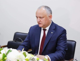 Igor Dodon a avut o întrevedere cu Igor Ceaika