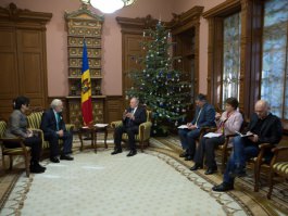 Președintele Nicolae Timofti a avut o întrevedere cu ambasadorul Regatului Spaniei, Estanislao de Grandes Pascual 