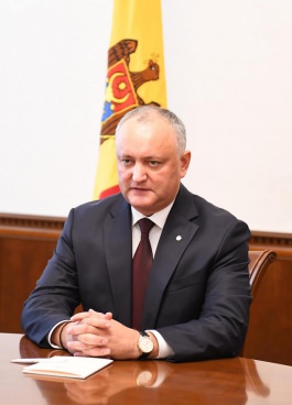 Președintele Republicii Moldova a avut o întrevedere de lucru cu Ambasadorul SUA