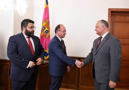 Președintele Republicii Moldova a avut o întrevedere cu consilierul Președintelui României pentru politică externă