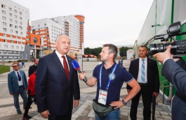 Șeful statului s-a întîlnit la Minsk cu echipa națională olimpică a Republicii Moldova