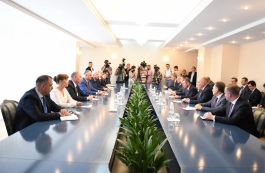 Igor Dodon had a working meeting with Russian Government delegation