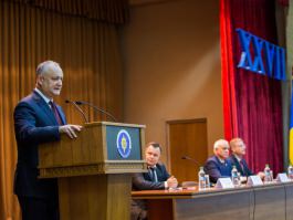 Igor Dodon presented new leadership to the SIS staff