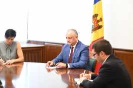 Președintele țării a avut o întrevedere cu Ambasadorul Turciei