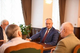 Igor Dodon held a meeting on celebrating the 25th anniversary of adoption of the Constitution