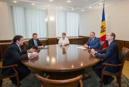 Președintele Republicii Moldova a avut o întrevedere cu Misiunea Fondului Monetar Internațional