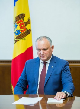 President Igor Dodon signed decree of General Prosecutor’s resignation