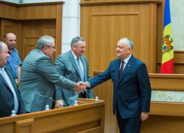 President of the country had a working meeting with members of the Confederal Committee of the National Confederation of Trade Unions of Moldova