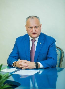 Igor Dodon a avut o întrevedere cu conducătorii băncilor comerciale