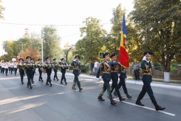 Igor Dodon a participat la evenimentele dedicate aniversării a 75-a de la eliberarea orașului Comrat de fascism