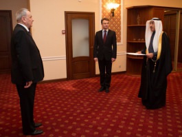 Președintele Nicolae Timofti a primit scrisorile de acreditare din partea ambasadorului statului Qatar, Mohammed bin Ali Mohammed Al-Maliki