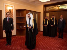 Președintele Nicolae Timofti a primit scrisorile de acreditare din partea ambasadorului statului Qatar, Mohammed bin Ali Mohammed Al-Maliki