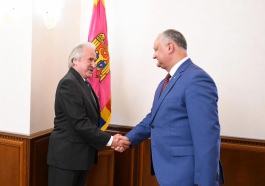 Igor Dodon a avut o întrevedere cu Gürol Sökmensüer