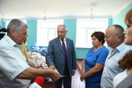 Igor Dodon a vizitat grădinița de copii „Romașca” din localitatea Alexeevca, r-nul Florești