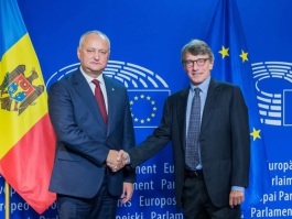 Președintele Republicii Moldova a avut o întrevedere cu Președintele Parlamentului European