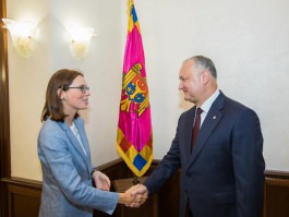 Președintele Republicii Moldova a avut o întrevedere cu Secretarul de Stat al MAE al Republicii Franceze