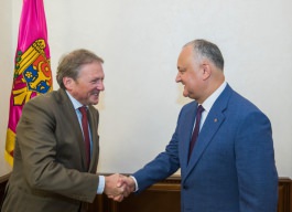 Igor Dodon a avut o întrevedere cu Andrei Nazarov și Boris Titov